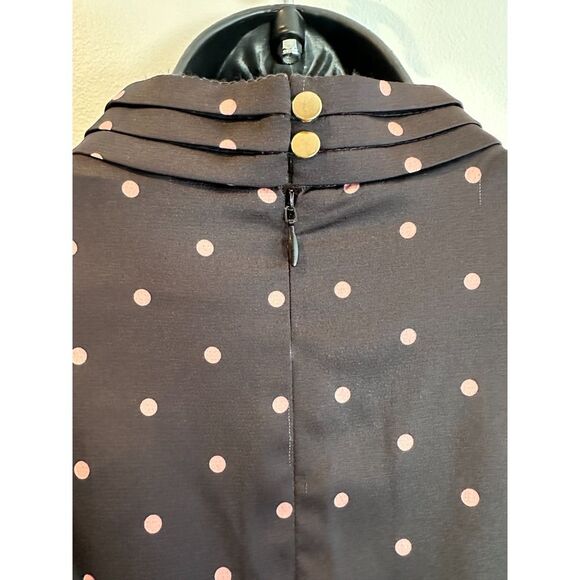 NWT Keepsake The Label Women's Hold Back Mock Neck Long Sleeve Mini Dress w/Sash - Picture 6 of 11